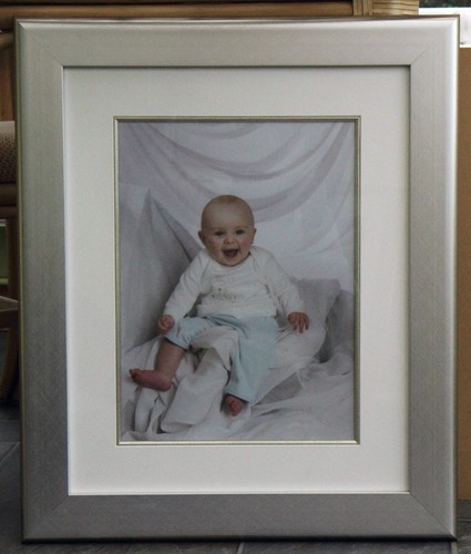 Silver effect 16x12 - , frame