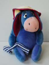 Disney Eeyore Soft Plush In Sun Hat Towel Pooh Bear, Piglet Tigger's Friend!