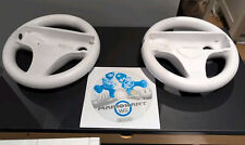 Nintendo Mario Kart Wii game disc with 2x official Wii Wheel (Nintendo Wii)