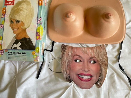 Fancy dress dolly parton wig - fancy,