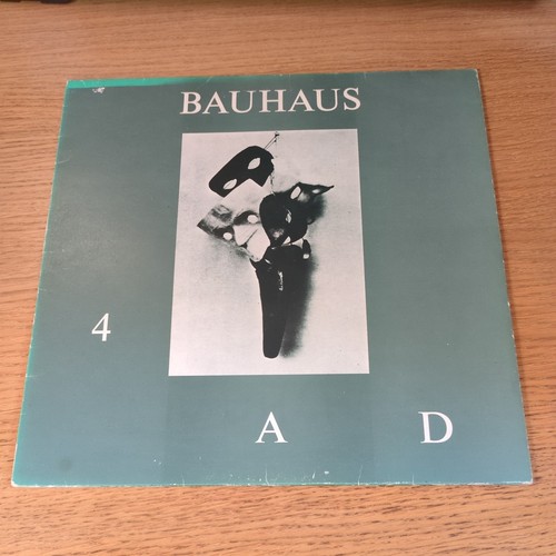 Bauhaus 4ad vinyl record - bauhaus,