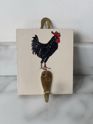 Angelic hen painted - hen,