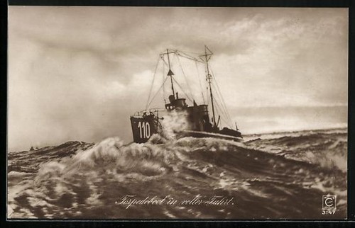 Torpedo boat 110 - boat,