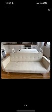 Beautiful Cream Sofa 3 Seater