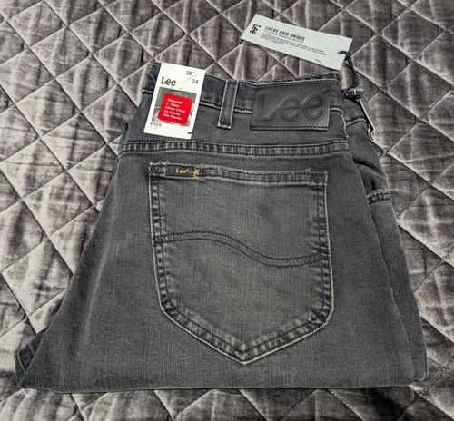 Lee rider slim black denim - rider,