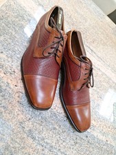 Barker Flex Deene Two Tone Tan Size 7.5