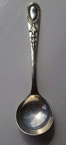 Vintage silver plated salt - vintage,