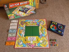 Go For Broke! Board Game. 1993 Edition. MB Games.