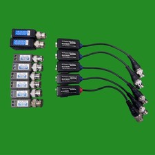 13x CCTV Video Balun HD BNC to UTP CAT5 Passive Connector Coaxial Cable Adapter