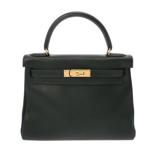 Hermes kelly handbag green - kelly,