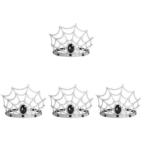 Silver halloween headbands - silver,