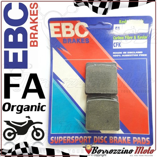 Organic front brake - organic, pads