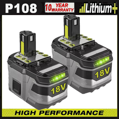0ah for ryobi 18v - 9.0ah, plus