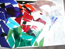 STAINED GLASS OFFCUTS, 500 g