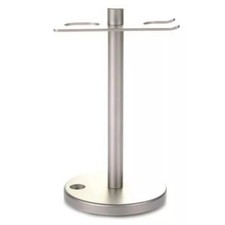 Dovo Large Opening Stainless Steel Razor and Brush Stand #499516