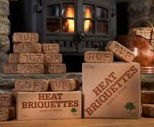 Eco heat log briquettes - eco,