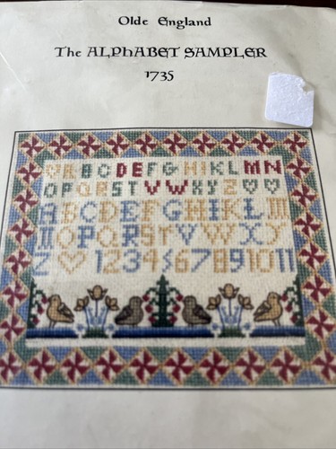 The alphabet sampler 1735 - the,
