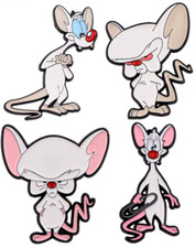 Pinky and The Brain enamel pin