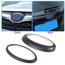 Matte Black ABS Front Rear