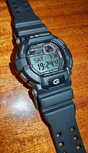 Black casio shock 350 - black,