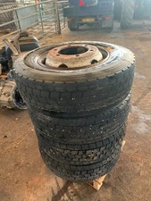 Set of 4x 235 75 R17.5 wheels