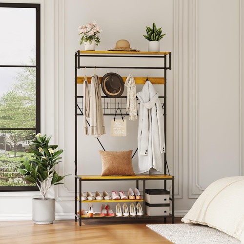 Hall tree coat rack - tree,
