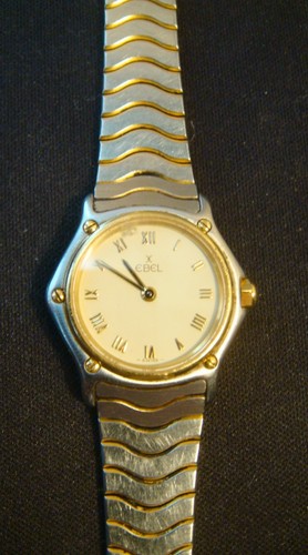 Ebel stainless steel 18k gold - ebel, steel/18k