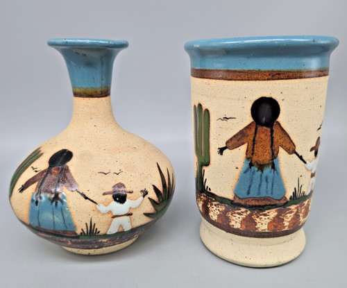 Vintage mexican folk art - folk,