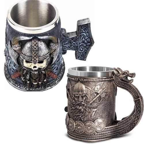 Medieval viking beer mug - medieval,