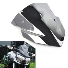 Silver Motorcycle Windshield