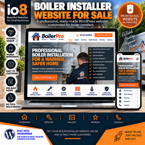 Boiler installer website - installer, –