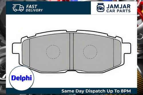 Delphi lp2076 brake pad set - delphi,