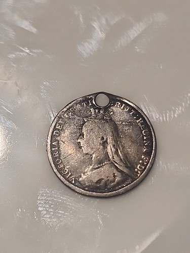 Antique victorian coin love - victorian,