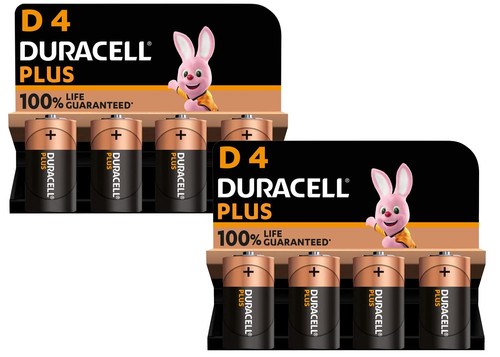 Duracell size plus power - 8x,