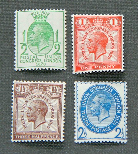 Kgv 1929 postal union - kgv,