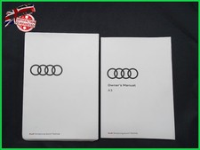 GENUINE AUDI A3 8Y 2020-2024 OWNERS MANUAL HANDBOOK WALLET PACK