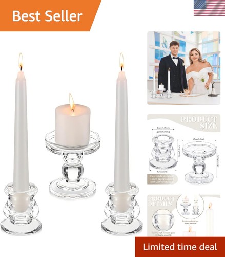 Unity candle holder - candle, for
