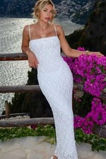 ZARA WHITE LACE MIDI/MAXI