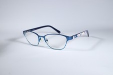 Oasis Eyeglasses Coconut Womens Blue C3 Full Rim Metal Eyewear Glasses Frames