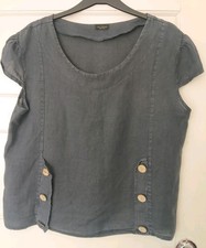 LUCA VANUCCI Charcoal Linen