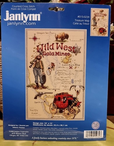 Janlynn counted cross stitch - janlynn,
