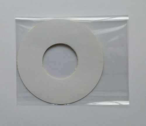 Blank matte white promo - matte, 7"