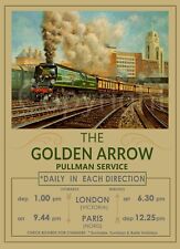 Golden Arrow Poster Style