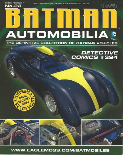 Magazine only eaglemoss batman - eaglemoss,