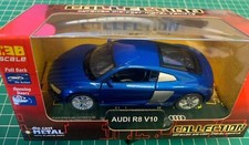 Audi R8 V10 Blue Collection Die Cast Model Car New and Sealed