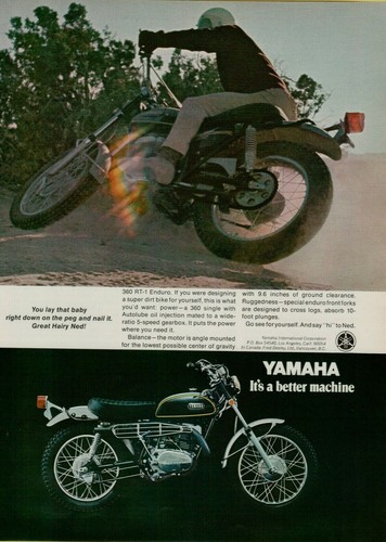 1970 yamaha 1 - 1970, rt-1