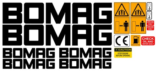 Bomag vibrating roller - bomag,