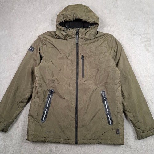 Superdry jacket mens khaki - superdry,