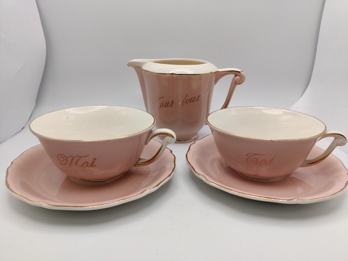 Ceronord pale pink tea - for, two