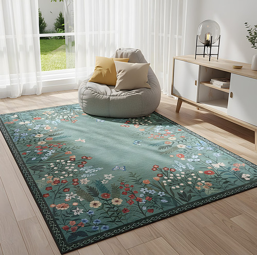 Bohemian crystal velvet - crystal, floor